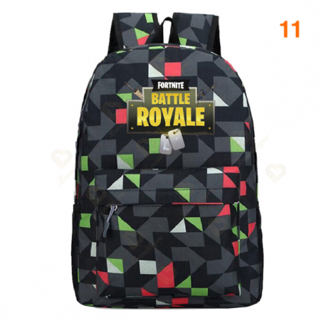 Fortnite – Battle Royale backpack for teenagers, pink, blue, black, white, for school, computer capacity, travel, computer