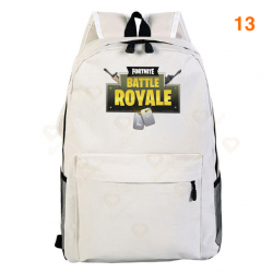 Fortnite &ndash; Battle Royale backpack for teenagers, pink, blue, black, white, for school, computer capacity, travel, computer