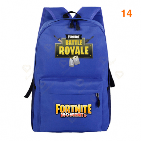 Fortnite – Battle Royale backpack for teenagers, pink, blue, black, white, for school, computer capacity, travel, computer