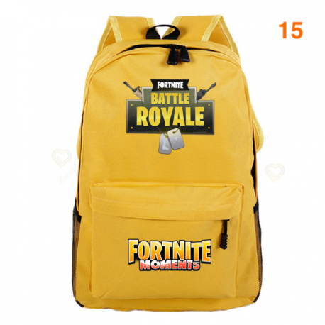 Fortnite – Battle Royale backpack for teenagers, pink, blue, black, white, for school, computer capacity, travel, computer