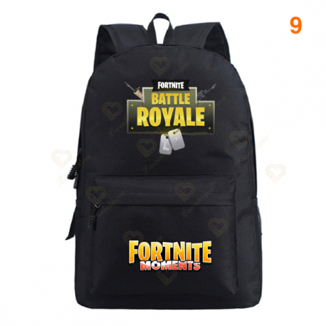 Fortnite – Battle Royale backpack for teenagers, pink, blue, black, white, for school, computer capacity, travel, computer