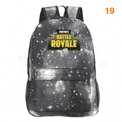 Fortnite &ndash; sac &agrave; dos Battle Royale pour adolescents, rose, bleu, noir, blanc, pour l&39&eacute;cole, capacit&eacute; ordinateur, voyage, ordin