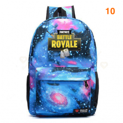 Fortnite &ndash; Battle Royale backpack for teenagers, pink, blue, black, white, for school, computer capacity, travel, computer