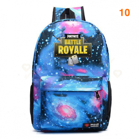 Fortnite – Battle Royale backpack for teenagers, pink, blue, black, white, for school, computer capacity, travel, computer