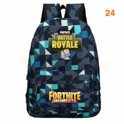 Fortnite &ndash; Battle Royale backpack for teenagers, pink, blue, black, white, for school, computer capacity, travel, computer