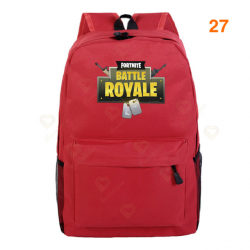 Fortnite &ndash; Battle Royale backpack for teenagers, pink, blue, black, white, for school, computer capacity, travel, computer