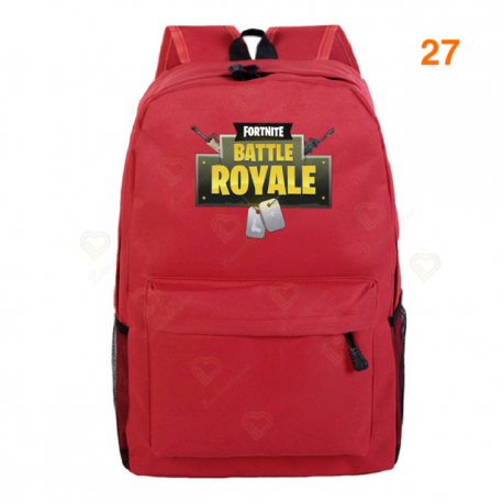 Fortnite – Battle Royale backpack for teenagers, pink, blue, black, white, for school, computer capacity, travel, computer