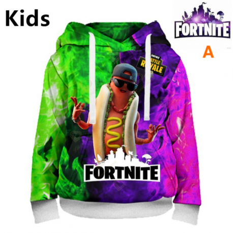 New Design Fortnite Hero Print Casual Hoodie Sweatshirt For Kids Men Women Boys Girls