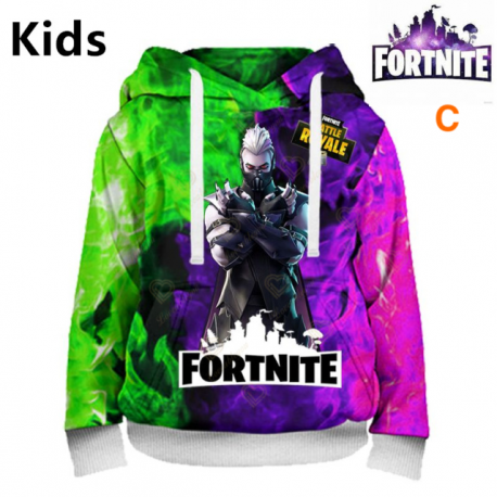New Design Fortnite Hero Print Casual Hoodie Sweatshirt For Kids Men Women Boys Girls