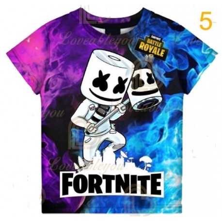 short sleeve t-shirt for men and women FORTNITE