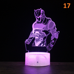 Lampe Led Fortnite multicolore avec t&eacute;l&eacute;commande