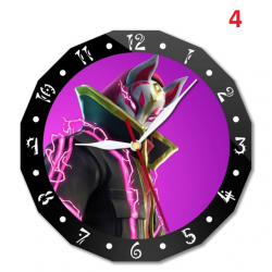 Horloge murale Fortnite 15cm personnage anim&eacute;