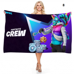 Fortnite original printed beach towel