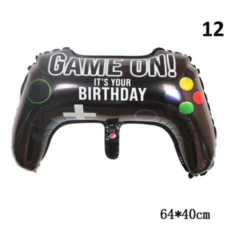 Fortnication party decoration, shooter, alpaca banner, birthday party decor, controllers, balloons, numbers, toys