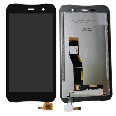 Accessoire de Rechange de réparation de téléphone Portable Écran Tactile LCD Full Assemblée pour Doogee S90C Remplacement du téléphone Couleur : Black 