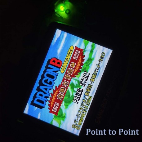 Écran Game Boy  Advance IPS V3.0  en couleur