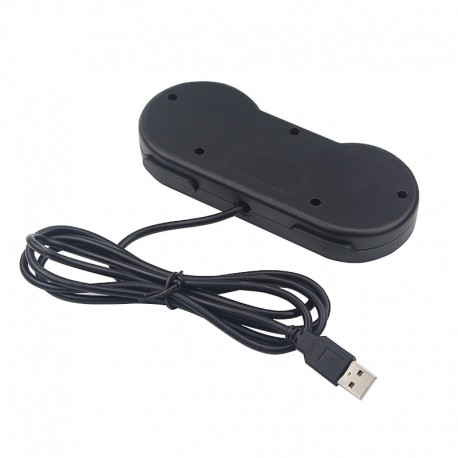 1 or 2 Pcs Super Nes Type Retro Gamepad USB Wired Controller for Linux PC Mac Windows Raspberry Pi
