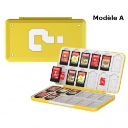 Storage pouch for 24 Nintendo Switch Lite game cartridges