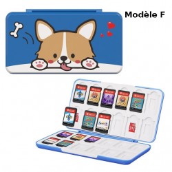 Storage pouch for 24 Nintendo Switch Lite game cartridges