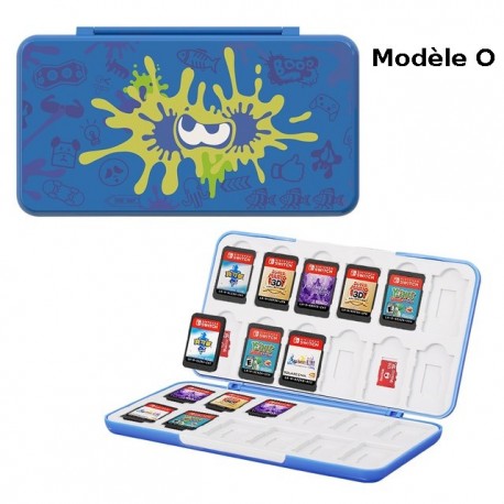 Storage pouch for 24 Nintendo Switch Lite game cartridges