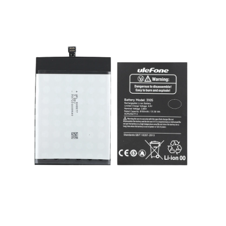 Batterie Ulefone Power Armor X10 neuve de dépannage - 5180mAh