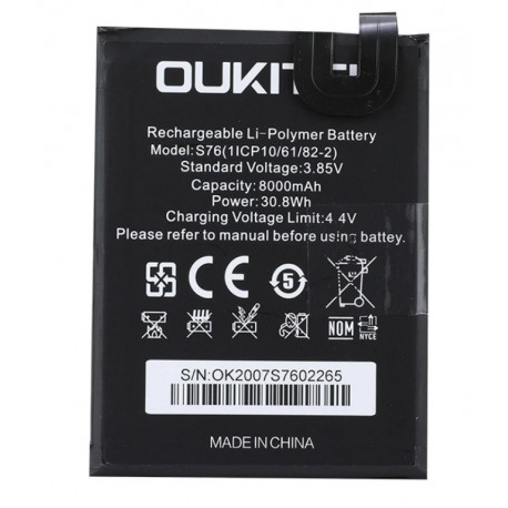 Oukitel WP7 battery