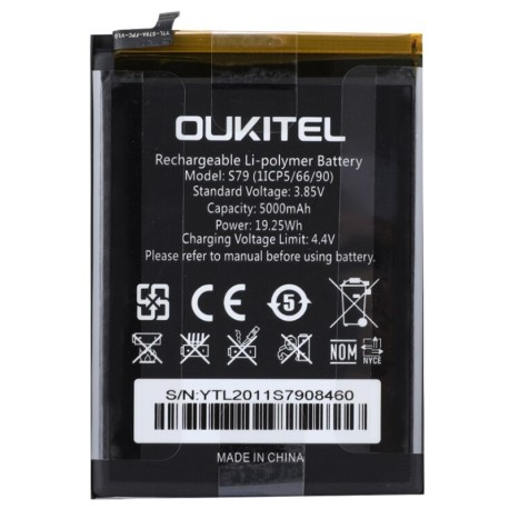 remplacer batterie Oukitel WP8 Pro