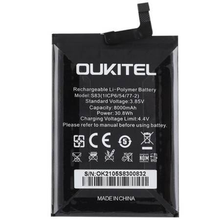 Remplacer batterie Oukitel WP9