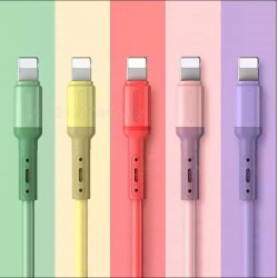 Cheap liquid silicone iphone usb cable