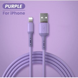 Cheap liquid silicone iphone usb cable