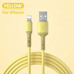 Cheap liquid silicone iphone usb cable