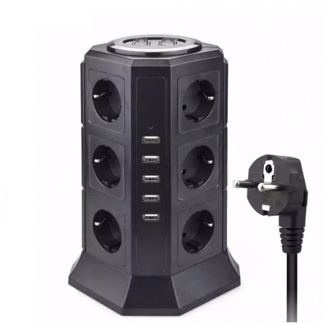 Cheap vertical power strip tower