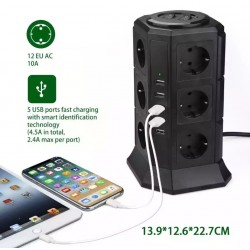 Cheap vertical power strip tower