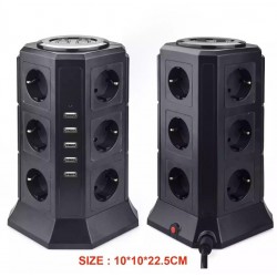 Cheap vertical power strip tower
