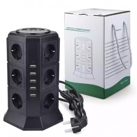 Cheap vertical power strip tower