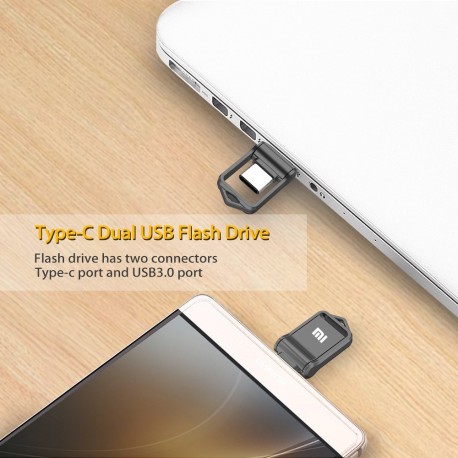 Clé USB Type C - Clé USB USB 0 deux-en-un haute vitesse avec port USB + type  C
