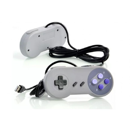 Super Nintendo USB Wired Game Controller Classic Game Controller for Nintendo SNES, PC , Retro Gaming console