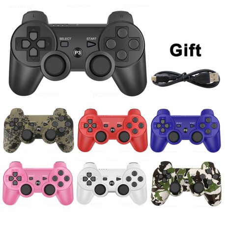 Manette de jeu console Sony PS3 sans fil avec batterie pas cher 