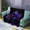 Fluffy blanket Fortnite battle royal style very soft