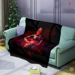 Fluffy blanket Fortnite battle royal style very soft