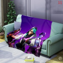 Fluffy blanket Fortnite battle royal style very soft