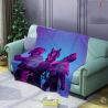 Plaid moelleux style Fortnite battle royal tout doux