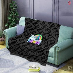 Fluffy blanket Fortnite battle royal style very soft