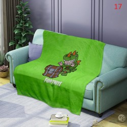 Fluffy blanket Fortnite battle royal style very soft