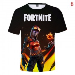 Tee shirt Fortnite Battle Royale imprim&eacute; en 3D pour enfant