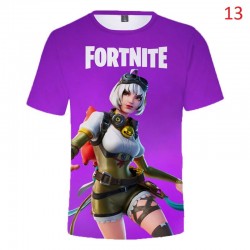 Tee shirt Fortnite Battle Royale imprim&eacute; en 3D pour enfant