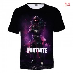 Tee shirt Fortnite Battle Royale imprim&eacute; en 3D pour enfant