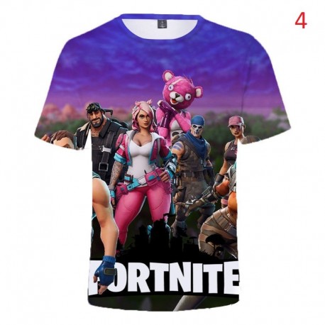 Fortnite Battle Royale 3D printed t-shirt for kids