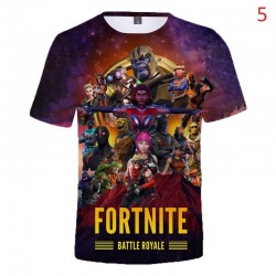 Fortnite Battle Royale 3D printed t-shirt for kids