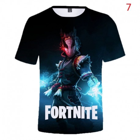 Tee shirt Fortnite Battle Royale imprimé en 3D pour enfant